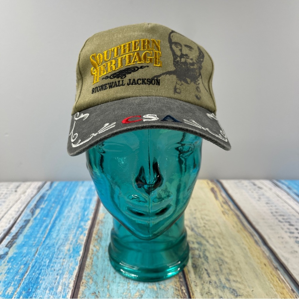 Southern Heritage Dixie Pride Civil War Stonewall Jackson Adjustable Hat